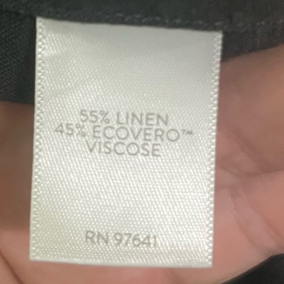 J. Jill Womens Dress Gray Linen Blend Side Buttons with Slits Sz Large Tall NWT - Picture 13 of 13